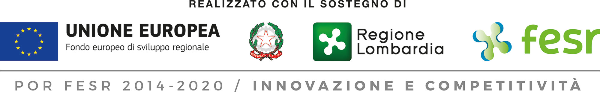 Unione Europea, Regione Lombardia e FESR