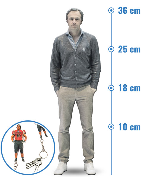 Minicloni gesso e nylon